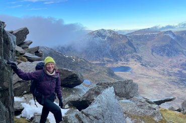 Womab scrambling Tryfan